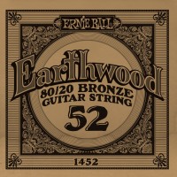 Photos - Strings Ernie Ball Single 80/20 Bronze 52 