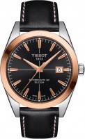 Photos - Wrist Watch TISSOT Gentleman Powermatic 80 Silicium Solid 18k Gold Bezel T927.407.46.051.00 