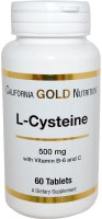Photos - Amino Acid California Gold Nutrition L-Cysteine 500 mg 60 cap 