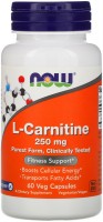 Photos - Fat Burner Now L-Carnitine 250 mg 60 cap 60