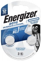 Photos - Battery Energizer Ultimate 2xCR2016 