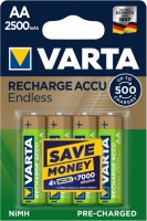 Photos - Battery Varta Rechargeable Accu Endless 4xAA 2500 mAh 