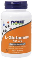 Photos - Amino Acid Now L-Glutamine 500 mg 120 cap 