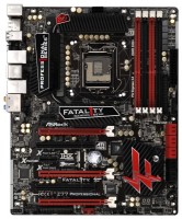 Photos - Motherboard ASRock Fatal1ty Z77 Professional