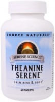 Photos - Amino Acid Source Naturals Theanine Serene 60 tab 