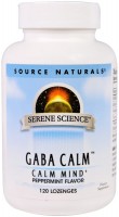 Photos - Amino Acid Source Naturals GABA Calm 120 tab 