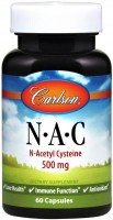 Photos - Amino Acid Carlson Labs N-A-C 500 mg 60 cap 