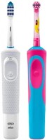 Photos - Electric Toothbrush Oral-B Vitality D100 Trizone + D12 Kids 