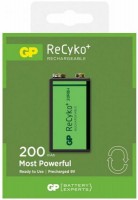 Photos - Battery GP ReCyko 1xKrona 200 mAh 