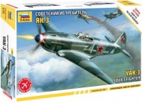 Photos - Model Building Kit Zvezda Yak-3 Soviet Fighter (1:72) 