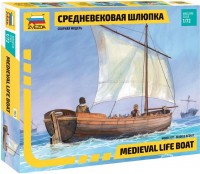 Photos - Model Building Kit Zvezda Medieval Lifeboat (1:72) 