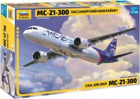 Photos - Model Building Kit Zvezda Civil Airliner MC-21-300 (1:44) 