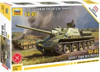 Photos - Model Building Kit Zvezda Soviet Tank Destroyer SU-85 (1:72) 