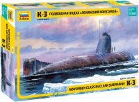 Photos - Model Building Kit Zvezda Nuclear Submarine K-3 November Class (1:350) 