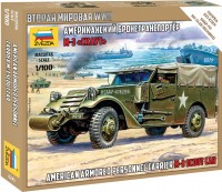 Photos - Model Building Kit Zvezda American Armored Personnel Carrier M-3 Scout Car (1:100) 