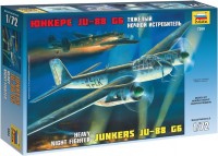 Photos - Model Building Kit Zvezda Heavy Night Fighter Junkers Ju-88 G6 (1:72) 