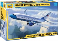 Photos - Model Building Kit Zvezda Airliner Boeing 737-700/C-40B (1:144) 