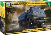 Photos - Model Building Kit Zvezda Russian Three Axle Truck K-5350 Mustang (1:35) 