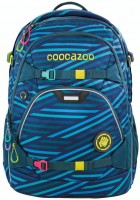 Photos - School Bag Coocazoo ScaleRale Zebra Stripe Blue 