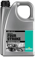 Photos - Engine Oil Motorex 4-Stroke 4T 10W-40 4L 4 L