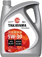 Photos - Engine Oil TAKAYAMA 5W-30 SL/CF 4 L