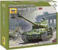 Photos - Model Building Kit Zvezda Soviet Heavy Tank IS-2 (1:100) 