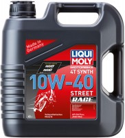 Photos - Engine Oil Liqui Moly Motorbike 4T Synth Street Race 10W-40 4 L