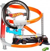 Photos - Car Track / Train Track Hot Wheels Hyper-Boost Tire Shop 