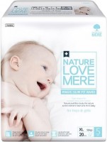 Photos - Nappies Nature Love Mere Magic Slim Fit Diapers XL / 20 pcs 