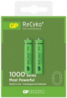 Photos - Battery GP Recyko  2xAAA 1000 mAh