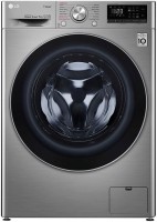 Photos - Washing Machine LG AI DD F2WN4S7S2T silver