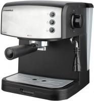 Photos - Coffee Maker MAUNFELD MF-734BK stainless steel