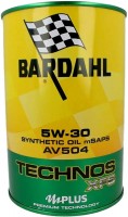 Photos - Engine Oil Bardahl C60 Technos XFS AV 504 5W-30 1L 1 L