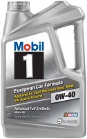 Photos - Engine Oil MOBIL European Car Formula 0W-40 4 L