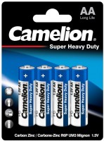 Photos - Battery Camelion Super Heavy Duty  4xAA Blue