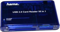 Photos - Card Reader / USB Hub Hama Multicard Reader 35 in 1 