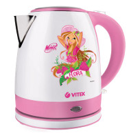 Photos - Electric Kettle Vitek WX-1001 2200 W 1.2 L  pink
