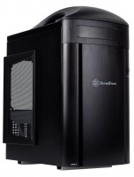Photos - Computer Case SilverStone SG04 black