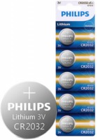 Photos - Battery Philips  5xCR2032