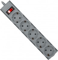 Photos - Surge Protector / Extension Lead Logicpower LP-X5 Premium 5m Grey 