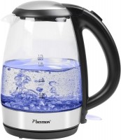 Photos - Electric Kettle Bestron AWK780G 2200 W 1.7 L  stainless steel