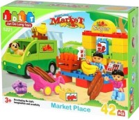 Photos - Construction Toy JDLT Market Place 5221