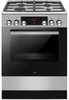 Photos - Cooker Amica 6123GED3.39HZpTsDpNA Xx stainless steel