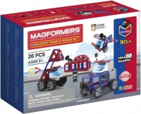 Photos - Construction Toy Magformers Amazing Police and Rescue Set 717001 