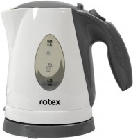 Photos - Electric Kettle Rotex RKT60-G 1100 W 0.9 L  white