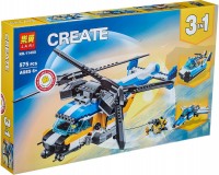 Photos - Construction Toy Lari Twin-Rotor Helicopter 11400 
