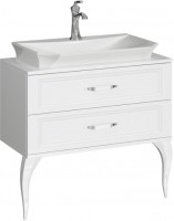 Photos - Washbasin cabinet AQWELLA La Donna 85 LAD0108W 