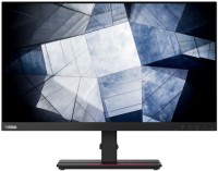 Photos - Monitor Lenovo P24h-20 24 "  black