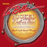 Photos - Strings La Bella Nickel Plated Electric Bass 40-95 