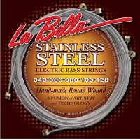 Photos - Strings La Bella Stainless Steel Electric Bass 5-String 40-128 